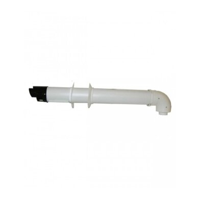 Dujinio kandensacinio katilo dūmtraukio horizontalus antgalis ø60/100 L-750 STABILE 1 Dujinio kandensacinio katilo dūmtraukio horizontalus antgalis ø60/100 L-750 STABILE 1
