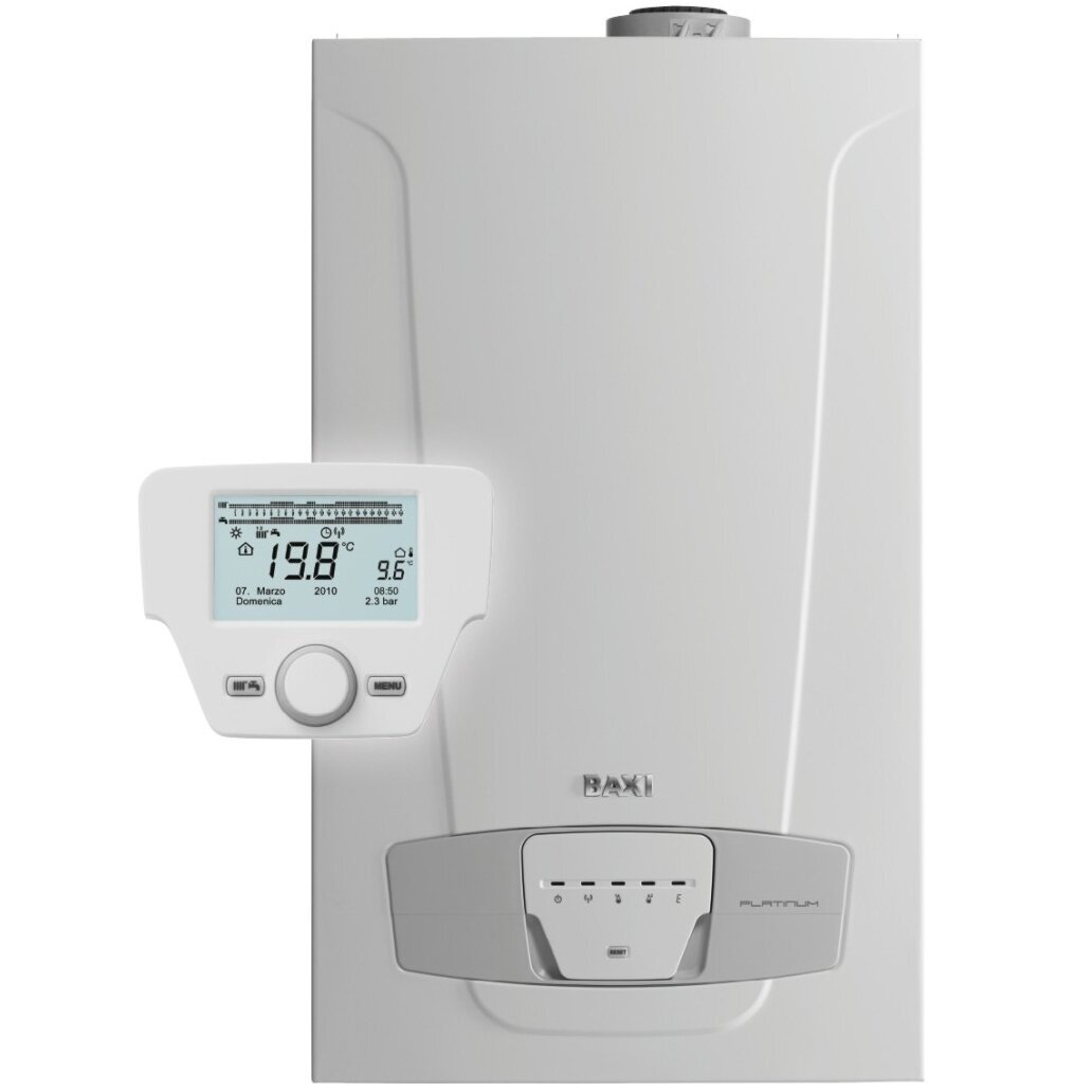Baxi Luna platinum +1.24 KW GA dujinis kondensacinis katilas su galimybe prijungti karšto vandens šildytuvą Baxi Luna platinum +1.24 KW GA dujinis kondensacinis katilas su galimybe prijungti karšto vandens šildytuvą