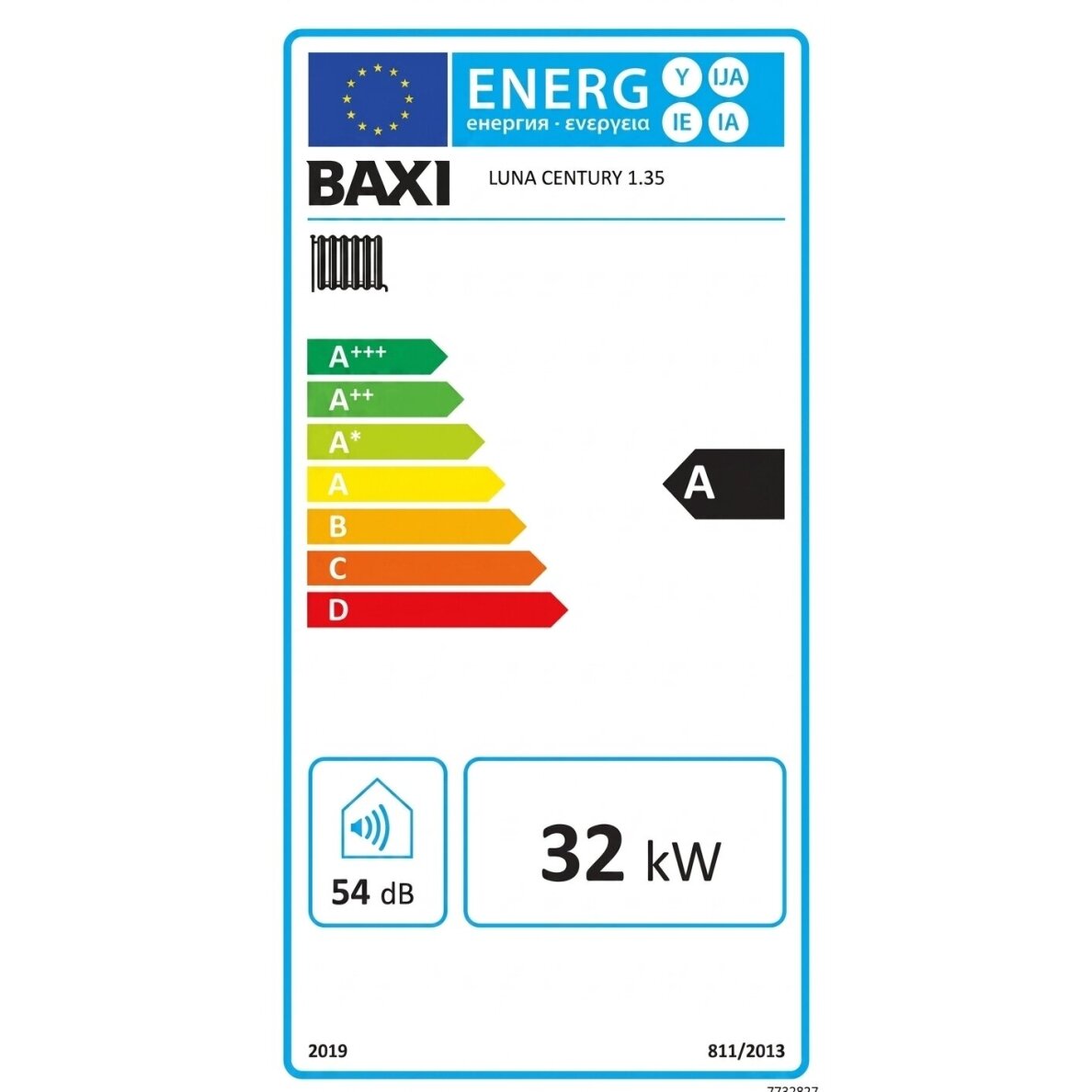 Baxi Luna Century +1.35 dujinis kondensacinis katilas 3 Baxi Luna Century +1.35 dujinis kondensacinis katilas 3