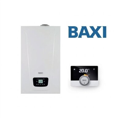 Baxi duo-tec compact E20 KW dujinis kondensacinis katilas su momentiniu karšto vandens ruošimu Baxi duo-tec compact E20 KW dujinis kondensacinis katilas su momentiniu karšto vandens ruošimu
