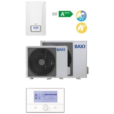 BAXI ALYA WH E 16KW oras-vanduo šilumos siurblys su galimybe prijungti karšto vandens šildytuva. (trifazis) BAXI ALYA WH E 16KW oras-vanduo šilumos siurblys su galimybe prijungti karšto vandens šildytuva. (trifazis)