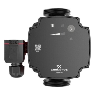 Cirkuliacinis siurblys ALPHA1 25-40 130 mm GRUNDFOS 2 Cirkuliacinis siurblys ALPHA1 25-40 130 mm GRUNDFOS 2