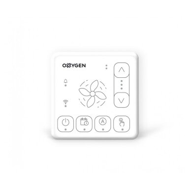 Easy pultas su WiFi ir Bluetooth baltas OXYGEN 1