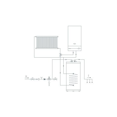 Gorenje Tiki GV 120 Pastatomas 120L greitaeigis vandens šildytuvas 3