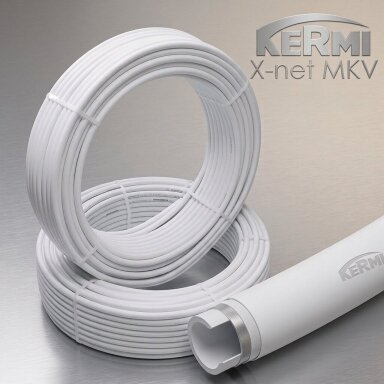 Kermi x-net MKV daugiasluoksnis PE-RT/AL/PE-RT vamzdis 16×2 mm Kermi x-net MKV daugiasluoksnis PE-RT/AL/PE-RT vamzdis 16×2 mm