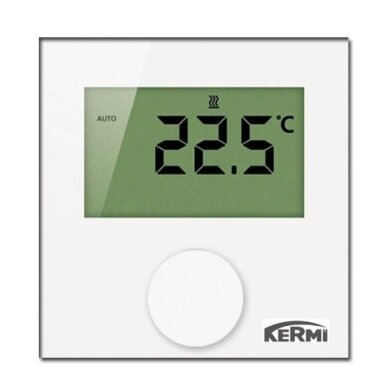 Kermi x-net skaitmeninis kambario termostatas su LCD ekranu Kermi x-net skaitmeninis kambario termostatas su LCD ekranu