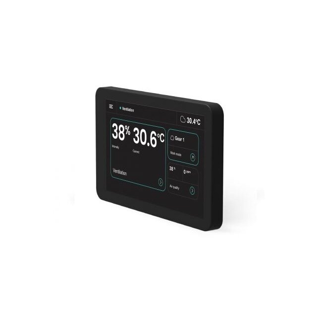 LCD SimpleTouch pultas su WiFi ir Bluetooth juodas OXYGEN