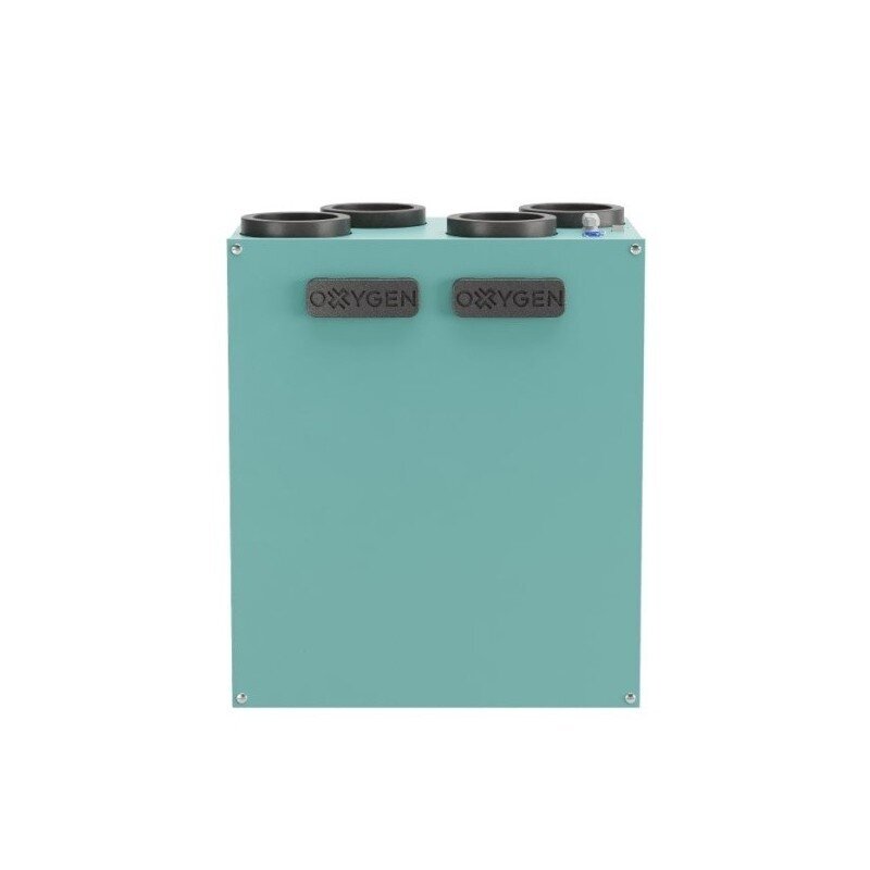 Rekuperatorius Easy V600 sieninis dešininis su integruotu CO2 davikliu OXYGEN
