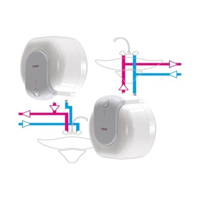 TESY GCU 10L BiLight – elektrinis vandens šildytuvas, 10 l, po kriaukle TESY GCU 10L BiLight – elektrinis vandens šildytuvas, 10 l, po kriaukle
