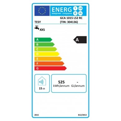 TESY GCA 10L BiLight – elektrinis vandens šildytuvas, 10 l, virš kriauklės 3 TESY GCA 10L BiLight – elektrinis vandens šildytuvas, 10 l, virš kriauklės 3