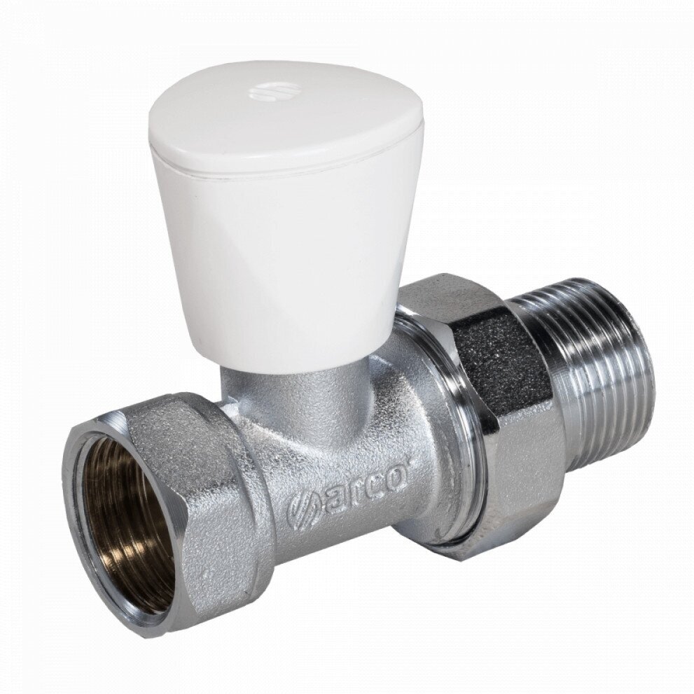 Tiesus radiatoriaus ventilis DN 15mm rankinis Tiesus radiatoriaus ventilis DN 15mm rankinis