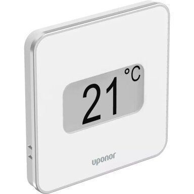 Uponor T-149 D+RH baltas skaitmeninis termostatas, Smatrix Base