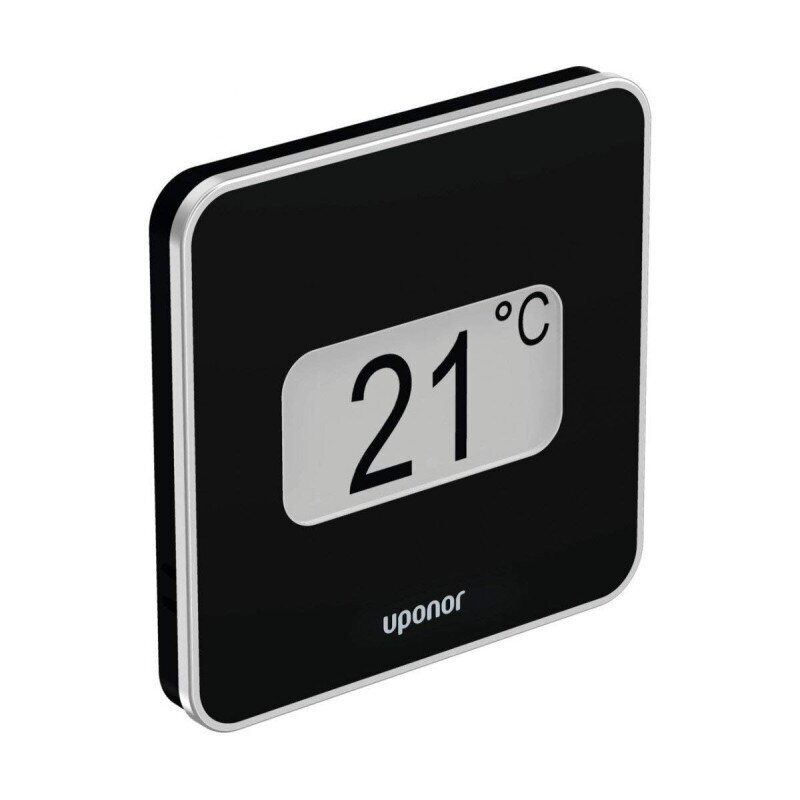Uponor T-149 D+RH juodas skaitmeninis termostatas, Smatrix Base 1 Uponor T-149 D+RH juodas skaitmeninis termostatas, Smatrix Base 1