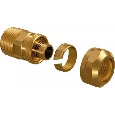 Wipex jungtis 20x2.8 x3/4 išorė Aqua UPONOR Wipex jungtis 20x2.8 x3/4 išorė Aqua UPONOR