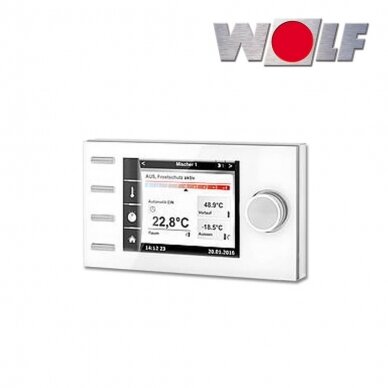 WOLF BM2 valdymo modulis su lauko temperatūros jutikliu 2 WOLF BM2 valdymo modulis su lauko temperatūros jutikliu 2